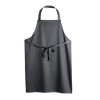 Le Chef Bib Apron Storm Grey