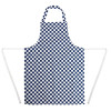 Whites Bib Apron Polycotton Blue/White Check Whites Bib Apron Polycotton Blue/White Check