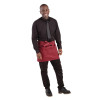 Whites Waist Apron Polycotton Burgundy Whites Waist Apron Polycotton Burgundy