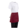 Whites Waist Apron Polycotton Burgundy Whites Waist Apron Polycotton Burgundy