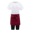 Whites Waist Apron Polycotton Burgundy Whites Waist Apron Polycotton Burgundy