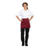 Whites Waist Apron Polycotton Burgundy Whites Waist Apron Polycotton Burgundy