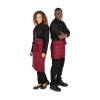 Whites Waist Apron Polycotton Burgundy Whites Waist Apron Polycotton Burgundy