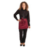 Whites Waist Apron Polycotton Burgundy Whites Waist Apron Polycotton Burgundy