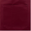 Whites Waist Apron Polycotton Burgundy Whites Waist Apron Polycotton Burgundy