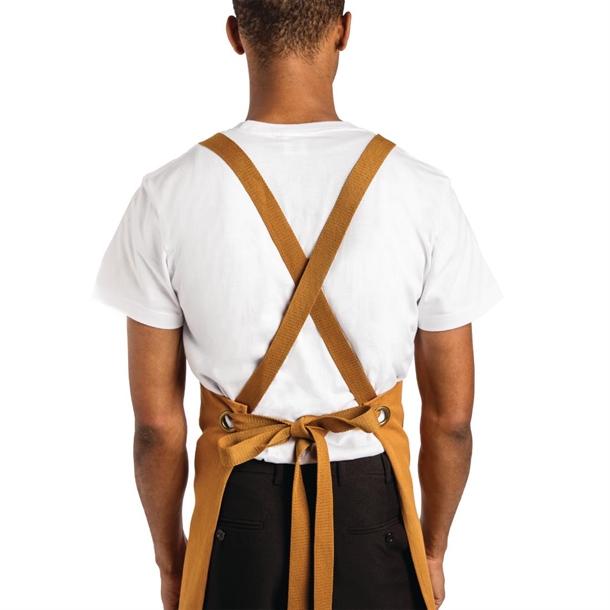Southside X-Cross Back Apron Tan - 700x1000mm Southside X-Cross Back Apron Tan - 700x1000mm