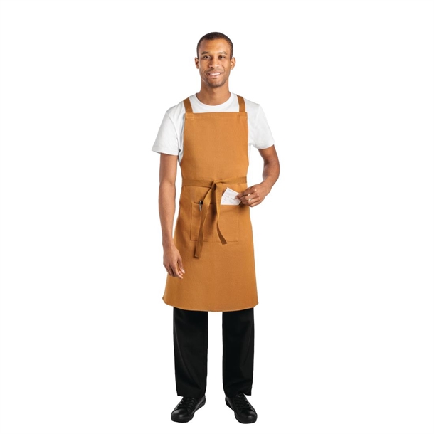 Southside X-Cross Back Apron Tan - 700x1000mm Southside X-Cross Back Apron Tan - 700x1000mm
