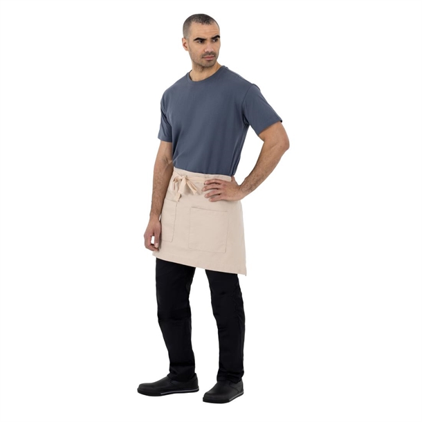 Southside Cotton Canvas Waist Apron Stone Southside Cotton Canvas Waist Apron Stone
