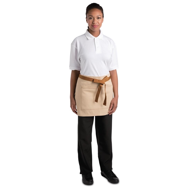 Southside Bistro Apron Khaki Beige - 700 x 430mm Southside Bistro Apron Khaki Beige - 700 x 430mm