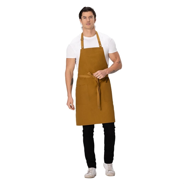 Chef Works Lockharte Bib Apron Mustard Chef Works Lockharte Bib Apron Mustard