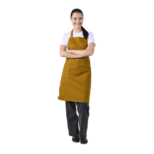 Chef Works Lockharte Bib Apron Mustard Chef Works Lockharte Bib Apron Mustard