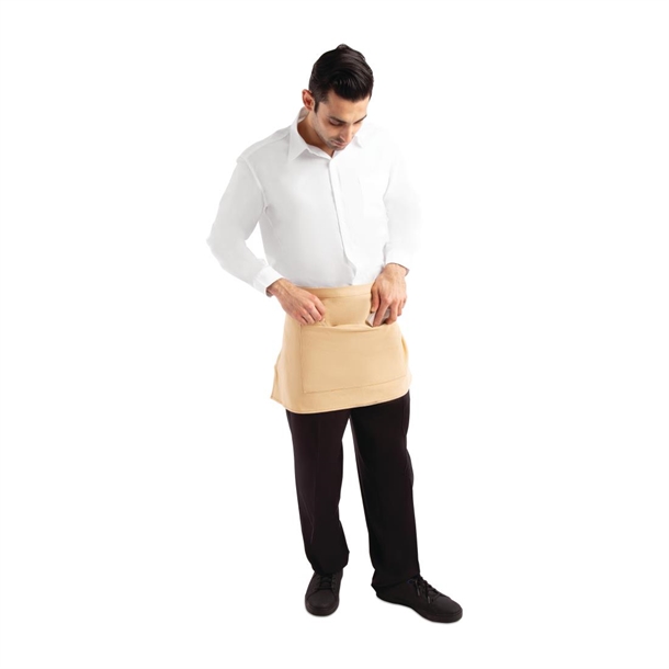 Southside Bistro Apron Khaki Beige - 700 x 430mm Southside Bistro Apron Khaki Beige - 700 x 430mm