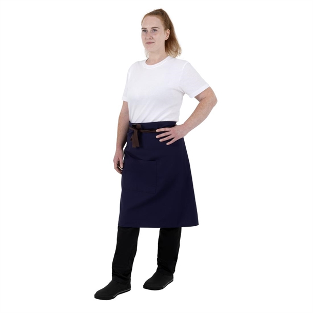 Southside Cotton Canvas Bistro Apron Navy Southside Cotton Canvas Bistro Apron Navy