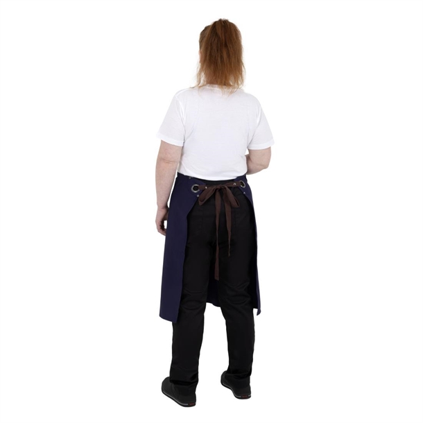 Southside Cotton Canvas Bistro Apron Navy Southside Cotton Canvas Bistro Apron Navy