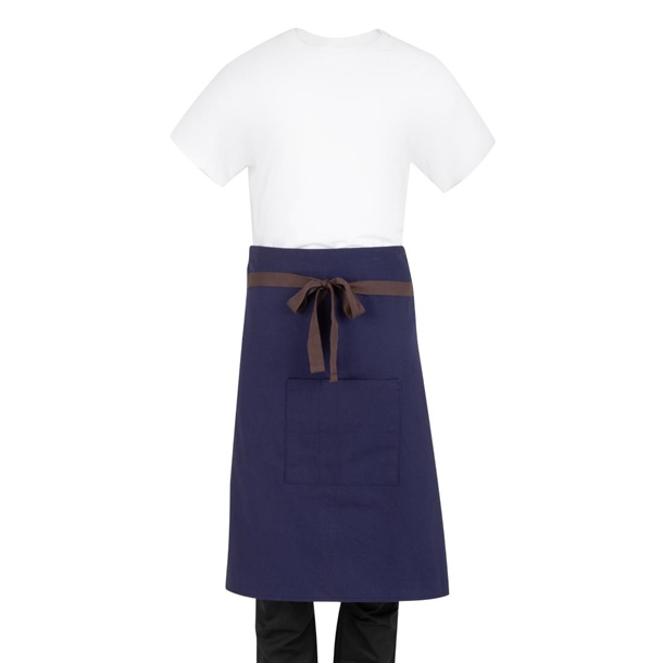 Southside Cotton Canvas Bistro Apron Navy Southside Cotton Canvas Bistro Apron Navy