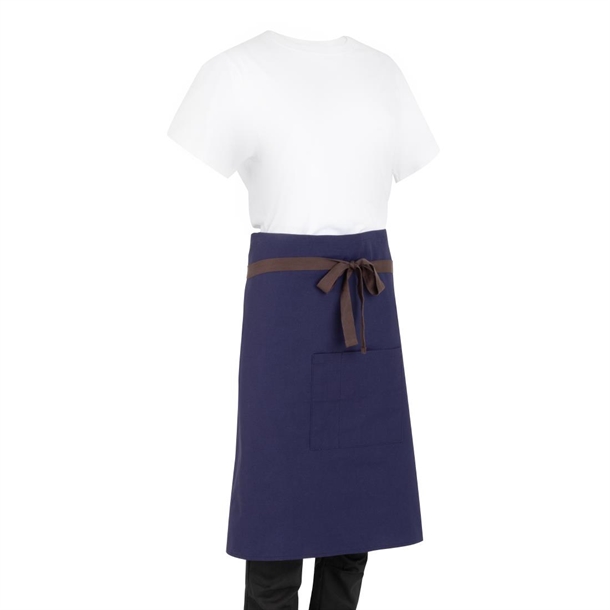 Southside Cotton Canvas Bistro Apron Navy Southside Cotton Canvas Bistro Apron Navy