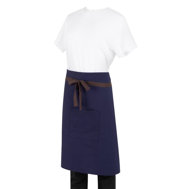 Southside Cotton Canvas Bistro Apron Navy Southside Cotton Canvas Bistro Apron Navy
