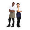 Whites Short Bistro Apron Navy Blue Whites Short Bistro Apron Navy Blue