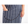 Whites Butchers Stripe Bib Apron with Pocket Blue/White Whites Butchers Stripe Bib Apron with Pocket Blue/White