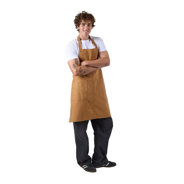 Chef Works Rockford Bib Apron Nutmeg Chef Works Rockford Bib Apron Nutmeg