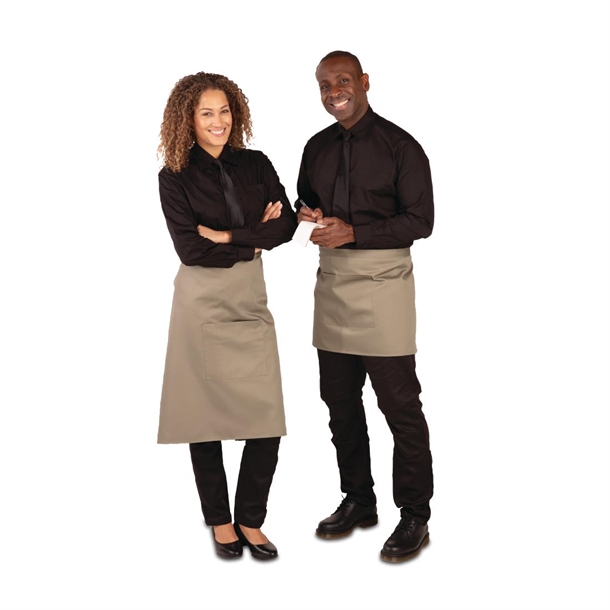 Whites Waist Apron Polycotton Olive Whites Waist Apron Polycotton Olive