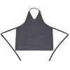 Whites V Neck Service Bib Apron Charcoal