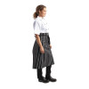 Whites Bistro Apron Black/White Butchers Stripe