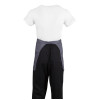 Whites Bistro Apron Polycotton Charcoal