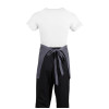 Whites Bistro Apron Polycotton Charcoal