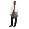 Whites Bistro Apron Polycotton Charcoal