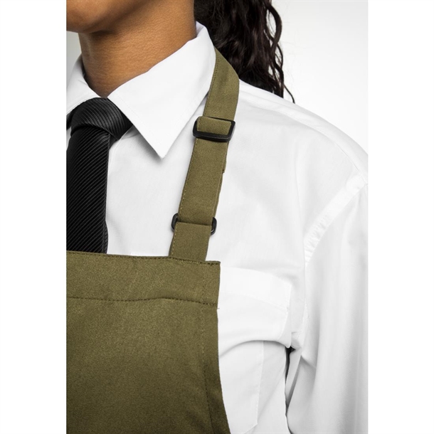 Le Chef Bib Apron Olive