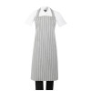 Whites Bib Apron Grey/White Butchers Stripe Whites Bib Apron Grey/White Butchers Stripe