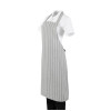 Whites Bib Apron Grey/White Butchers Stripe Whites Bib Apron Grey/White Butchers Stripe