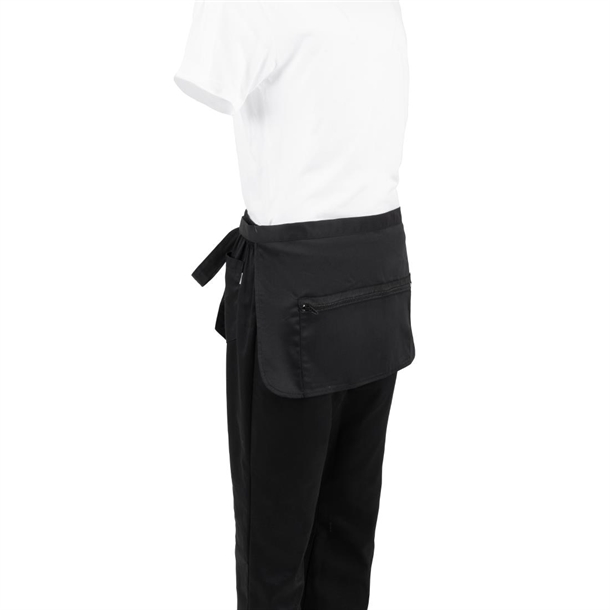 Whites Unisex Money Pocket With Zip Black Whites Unisex Money Pocket With Zip Black