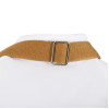 Southside Short Length Bib Apron Denim Blue with Tan Ties