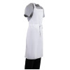 Whites Bib Apron Polycotton White XL Whites Bib Apron Polycotton White XL