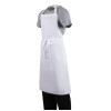 Whites Bib Apron Polycotton White XL Whites Bib Apron Polycotton White XL