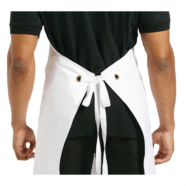 Whites Bib Apron Polycotton White XL Whites Bib Apron Polycotton White XL