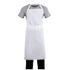 Whites Bib Apron Polycotton White XL Whites Bib Apron Polycotton White XL