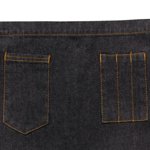 Chef Works Memphis Bib Apron Black