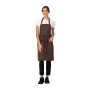 Chef Works Lockharte Bib Apron Espresso