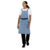 Southside Denim Bib Apron Light Blue