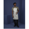 Southside Linen Blend Bib Apron Grey Southside Linen Blend Bib Apron Grey