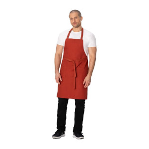 Chef Works Lockharte Bib Apron Rust