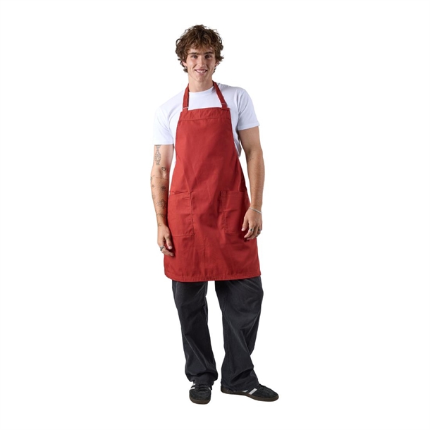 Chef Works Lockharte Bib Apron Rust