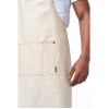 Urbanbar Clementine Linen Bib Apron Natural Urbanbar Clementine Linen Bib Apron Natural
