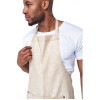 Urbanbar Clementine Linen Bib Apron Natural Urbanbar Clementine Linen Bib Apron Natural