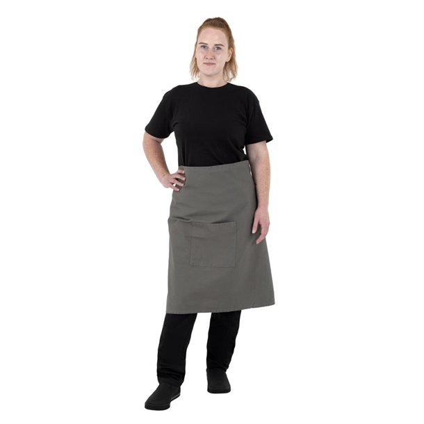 Southside Cotton Canvas Bistro Apron Khaki Southside Cotton Canvas Bistro Apron Khaki