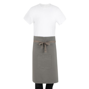Southside Cotton Canvas Bistro Apron Khaki