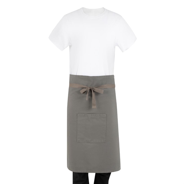 Southside Cotton Canvas Bistro Apron Khaki Southside Cotton Canvas Bistro Apron Khaki